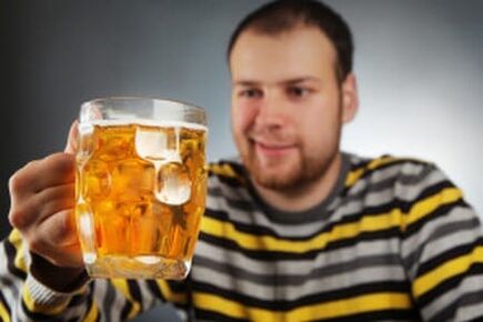 пиенето на бира като причина за проблеми с потентността